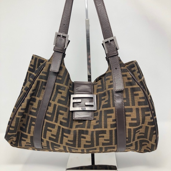 Fendi Zucchino Piccola Shoulder Bag
